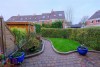 Attraktives Reihenendhaus mit ca. 20 m² Ausbaureserve in Arsten - Blick auf den Garten vom Wohnzimmer